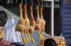Poulets au marché