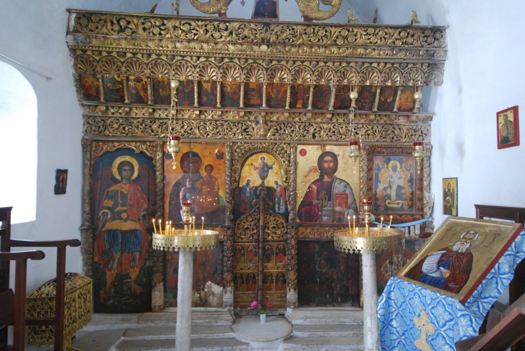 Intérieur d'une église