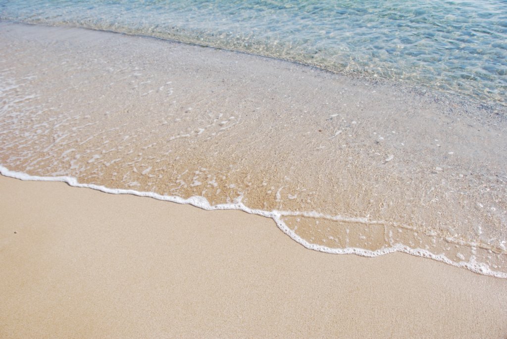 L'eau est chaude est transparente