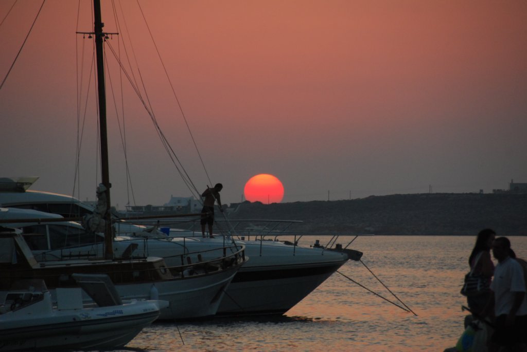 suivi d'un coucher de soleil magnifique