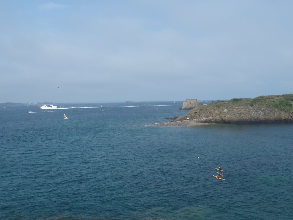 La mer à St-Malo