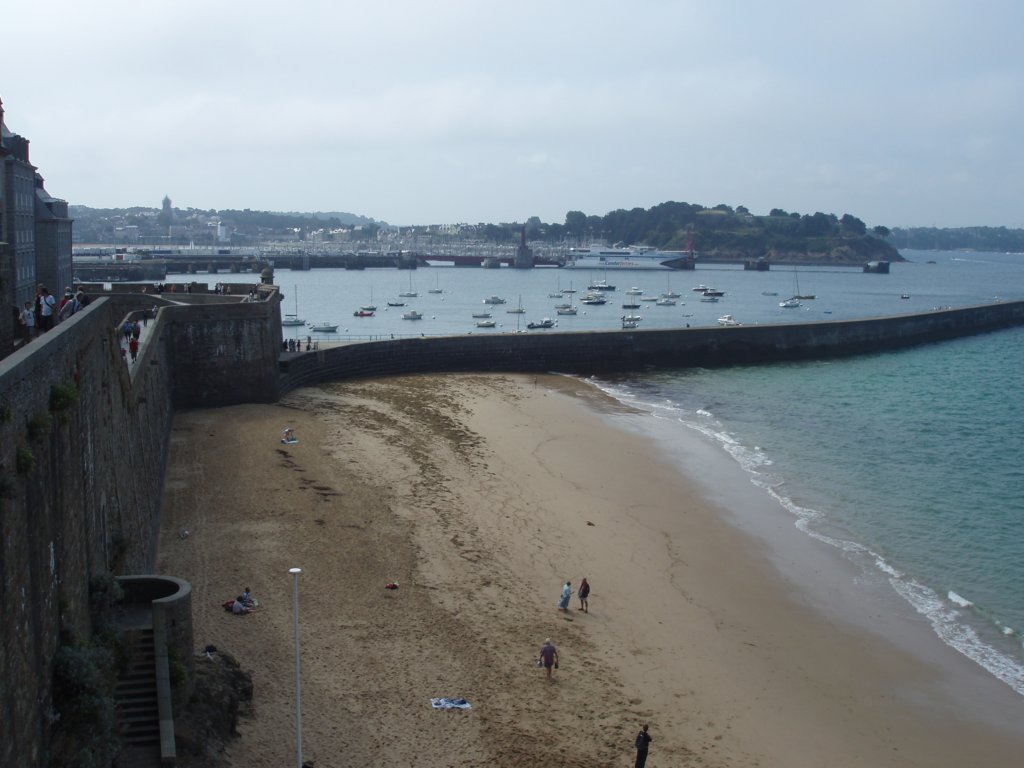 Plage à St-Malo