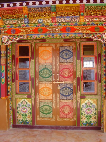 Une dernière porte colorée
