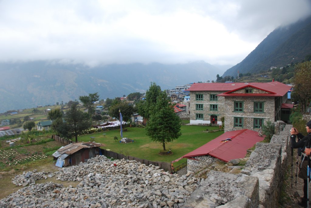 Arrivée au village de Lukla