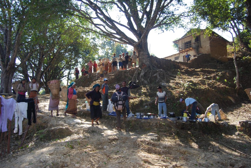 Une photo de l'album « Autour de Pokara » sur le site web de la famille Ratté.