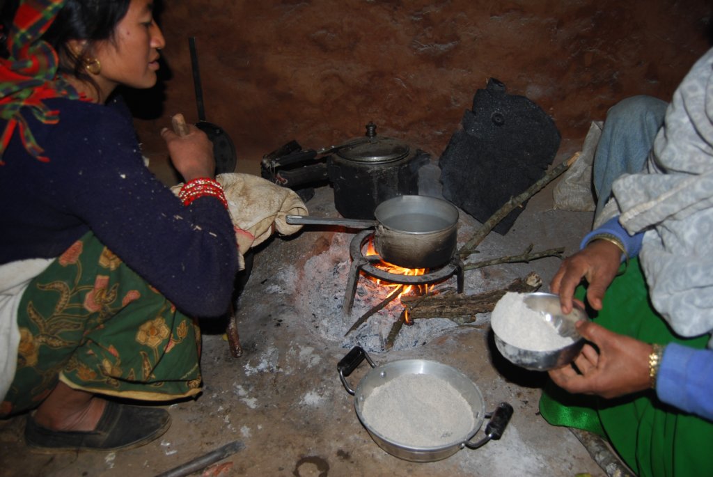 Une photo de l'album « Autour de Pokara » sur le site web de la famille Ratté.