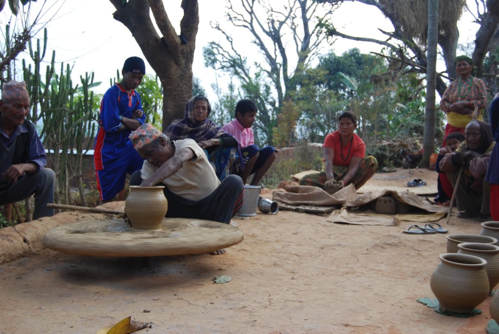 Une photo de l'album « Autour de Pokara » sur le site web de la famille Ratté.