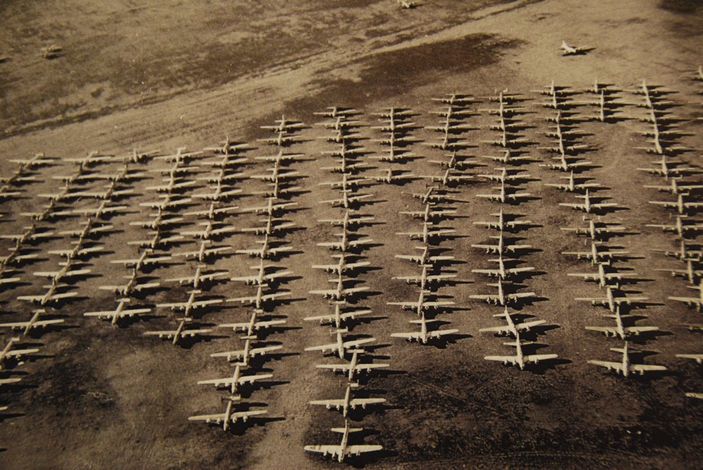 On y démantèle des avions en fin de vie depuis ce temps