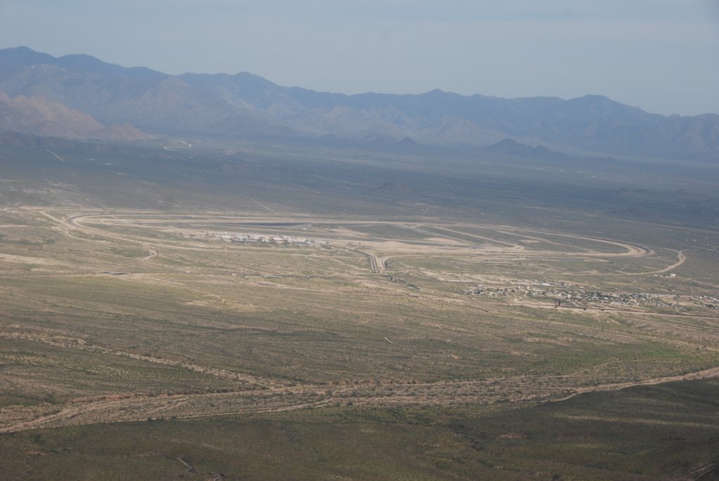 Piste de Nascar au milieu de nulle part