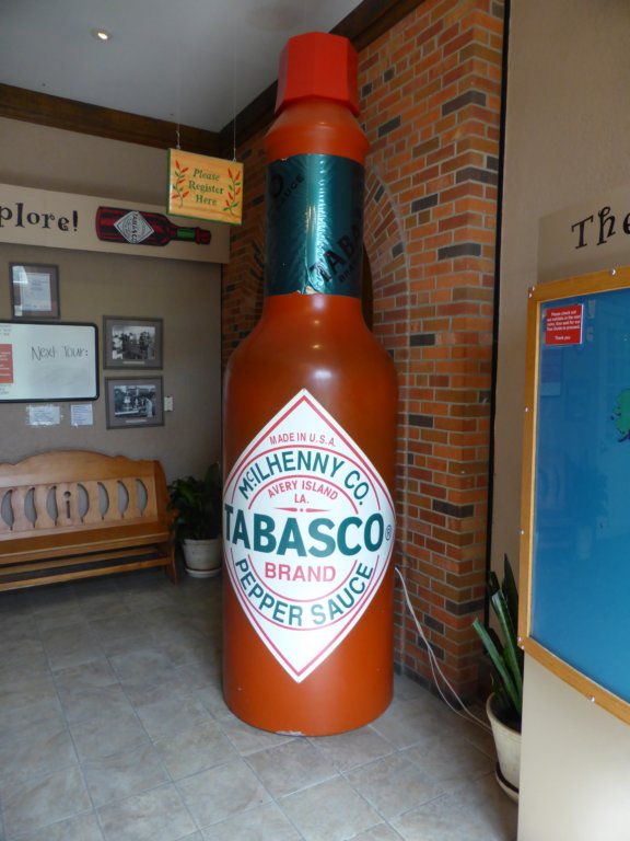 Visite chez Tabasco, en Louisianne
