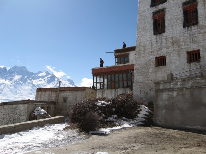 Entrée du monastère de Karsha